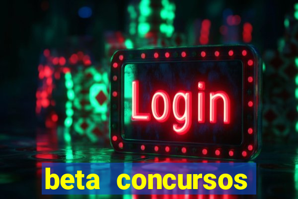 beta concursos senha apostila